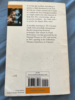 The Caucasian Chalk Circle: Bertolt Brecht