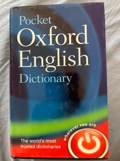 Pocket Oxford English Dictionary