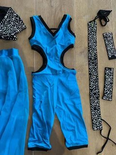 Freestyle girls dance costume slow &amp; solo 8 y.o