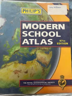 Philip's Modern School Atlas 97th Edition