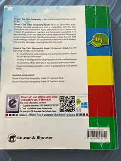 Geography Top Class Grade 10 book