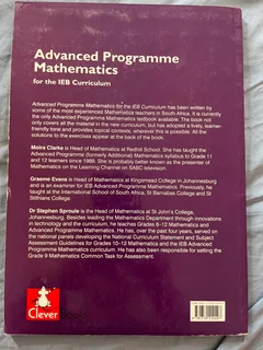 AP mathematics IEB Grade 10 book