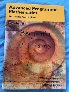 AP mathematics IEB Grade 10 book