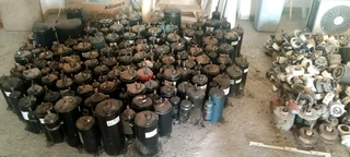 Uncleaned Aircon H Vac radiators, motors, compressors, transformers, Cu Al Rads. Large loads Durban.