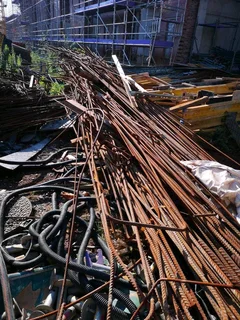 DURBAN Storm affected damage - used steel structures, machinery cut, removed and paid for