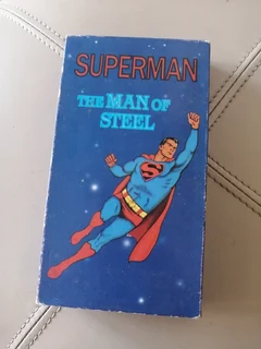Superman Man Of Steel Vintage Vhs R100