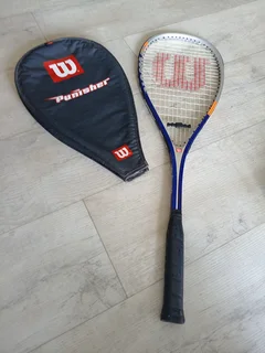 Wilson Punisher Titanium Squash racket R400 NEG