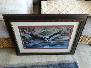 Framed Eagle Print – 80cm x 55cm R400 NEG