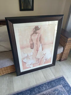 ️Large Framed Art Print 110cm x 85cm R950 NEG