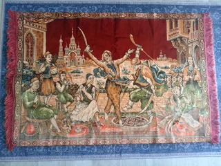 Vintage Wall Tapestry – 1.56m × 1m (Fantastic condition) R650 NEG