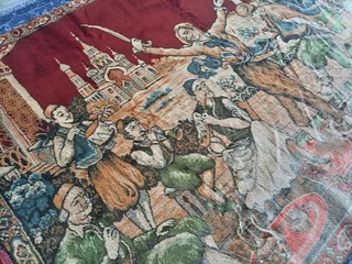 Vintage Wall Tapestry – 1.56m × 1m (Fantastic condition) R650 NEG
