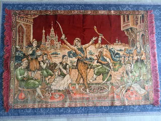 Vintage Wall Tapestry – 1.56m × 1m (Fantastic condition) R650 NEG