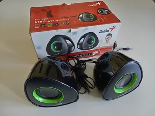 GENIUS PC speakers (As new) R150