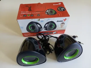 GENIUS PC speakers (As new) R150