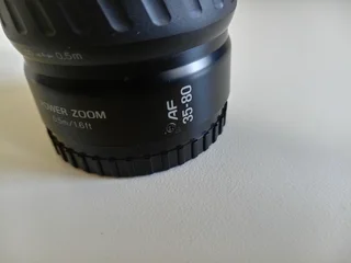 Minolta 35-80mm AF Zoom Lens f/4(22)-5.6 A-Mount (Great condition) R350 NEG