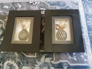 Framed Vase Art Prints (Set of 2) R150