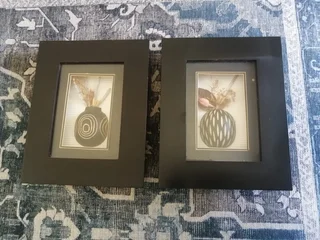 Framed Vase Art Prints (Set of 2) R150