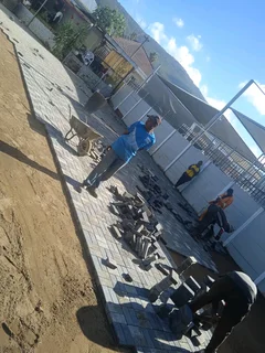 Brick and block paving