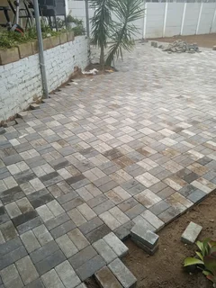 Brick and block paving