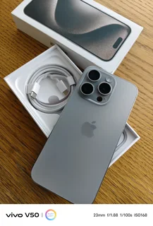 iPhone 15 pro 256 with proof of purchase