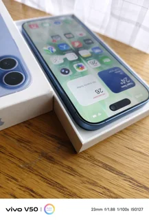 iPhone 17 misty Blue 256GB with proof of purchase