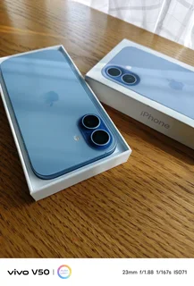 iPhone 17 misty Blue 256GB with proof of purchase