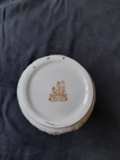 Belleek Daisy Spill Vase and pin dish.This vase is handcrafted in Ireland from fine Parian china.