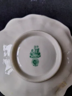 Belleek Daisy Spill Vase and pin dish.This vase is handcrafted in Ireland from fine Parian china.