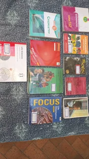 Grade 11th textbooks for sale.