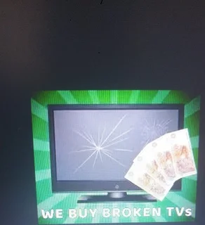 We buy in broken TV&#39;s