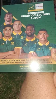 2025 complete rugby album with all 31 cards.