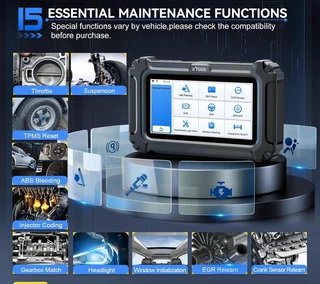 2025 XTOOL D6 All System Scanner for Car with Free Updates, 15 Resets, Throttle Body Relearn, ABS Bl