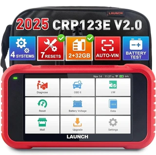 2025 Upgraded Launch Obd2 Scanner Crp123e V2.0 Elite, Diagnostics Tool For Engine, Abs, Srs, At, Wit