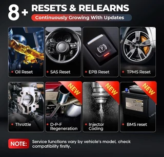 L a u n c h o b d2 scanner,2024 newest c r p129 x elite scan tool, 8 reset t p m s oil e p b s a s b