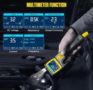 A u t o o l automotive circuit tester, power circuit probe kit 9v 30 v with multimeter relay fuel in
