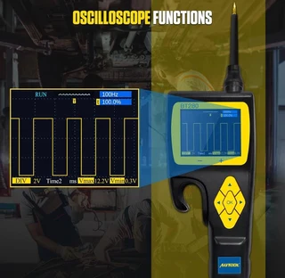 A u t o o l automotive circuit tester, power circuit probe kit 9v 30 v with multimeter relay fuel in