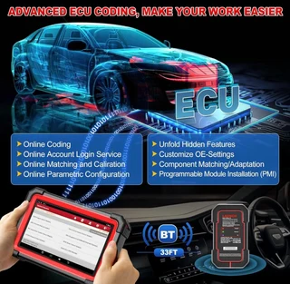 L a u n c h x431 c r p919 e b t elite o b d2 scanner, 2024 wireless bidirectional scan tool, c a n f