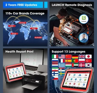 2024 l a u n c h x431 i m m o plus bidirectional tool with x p r o g3 ( valued r14,500 00), key prog