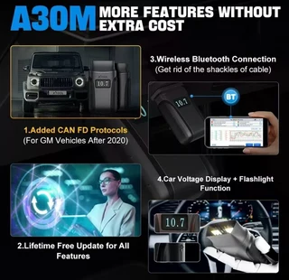 Xtool Anyscan A30M Full Systems Professional Diagnostic Bluetooth dongle with lifetime free update