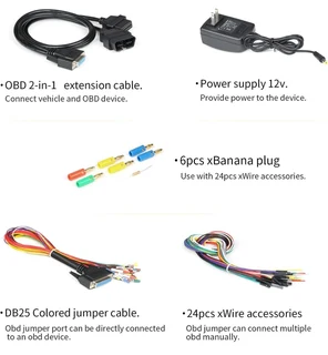 Godiag g t100&#43; o b d2, advanced o b d and c a n protocol detector for e c u bench te