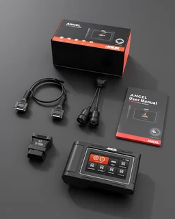 Ancel Diesel Scan Tool Hd3100, Professional Oem Level All Systems Heavy Duty Truck Scanner For Inter