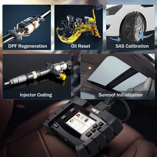 ANCEL FX6000 OBD2 Scanner with All System Automotive Code Reader Vehicle OBDII Diagnostic Scan Tool