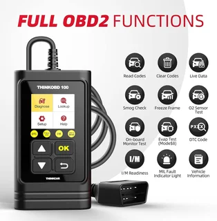 THINKCAR THINKOBD 100 OBD2 Auto Diagnostic Car Scanner .