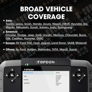 TOPDON T-Ninja1000 Add, Delete Key, Read Pin, All Keys Lost for Entry-Level Locksmiths, Professional