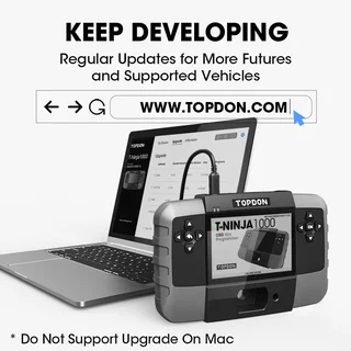 TOPDON T-Ninja1000 Add, Delete Key, Read Pin, All Keys Lost for Entry-Level Locksmiths, Professional