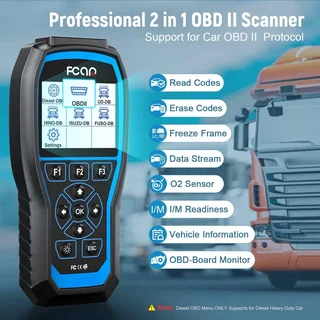 FCAR F506 Heavy Duty Truck Scanner All Systems HD Diesel Diagnostic Scanner with Engine DPF ABS VCS