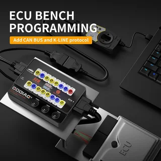 Godiag GT100&#43; OBDII Breakout Box, Advanced OBD and  Detector for ECU Bench Testing and C