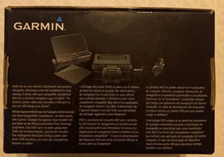 Garmin heads up display