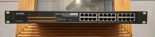 24 Port Planet Smart POE Ethernet Switch GSW 2400 HPS