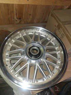 15″ Racing Hart Vogue 5/100 &amp; 5/114 Silver With Studs Alloy Wheels